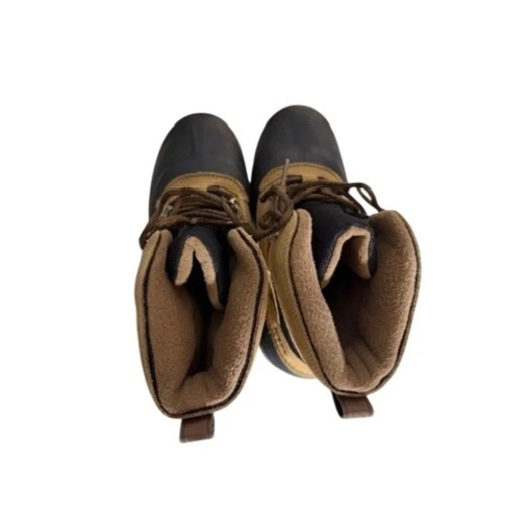 Sorel Mens NM2737-257 Tan Brown Waterproof Insulated Winter Snow Boots Size 10